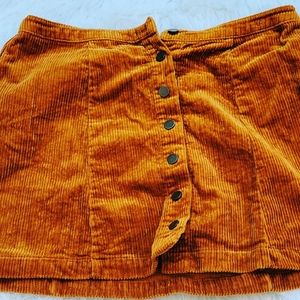 Corduroy skirt